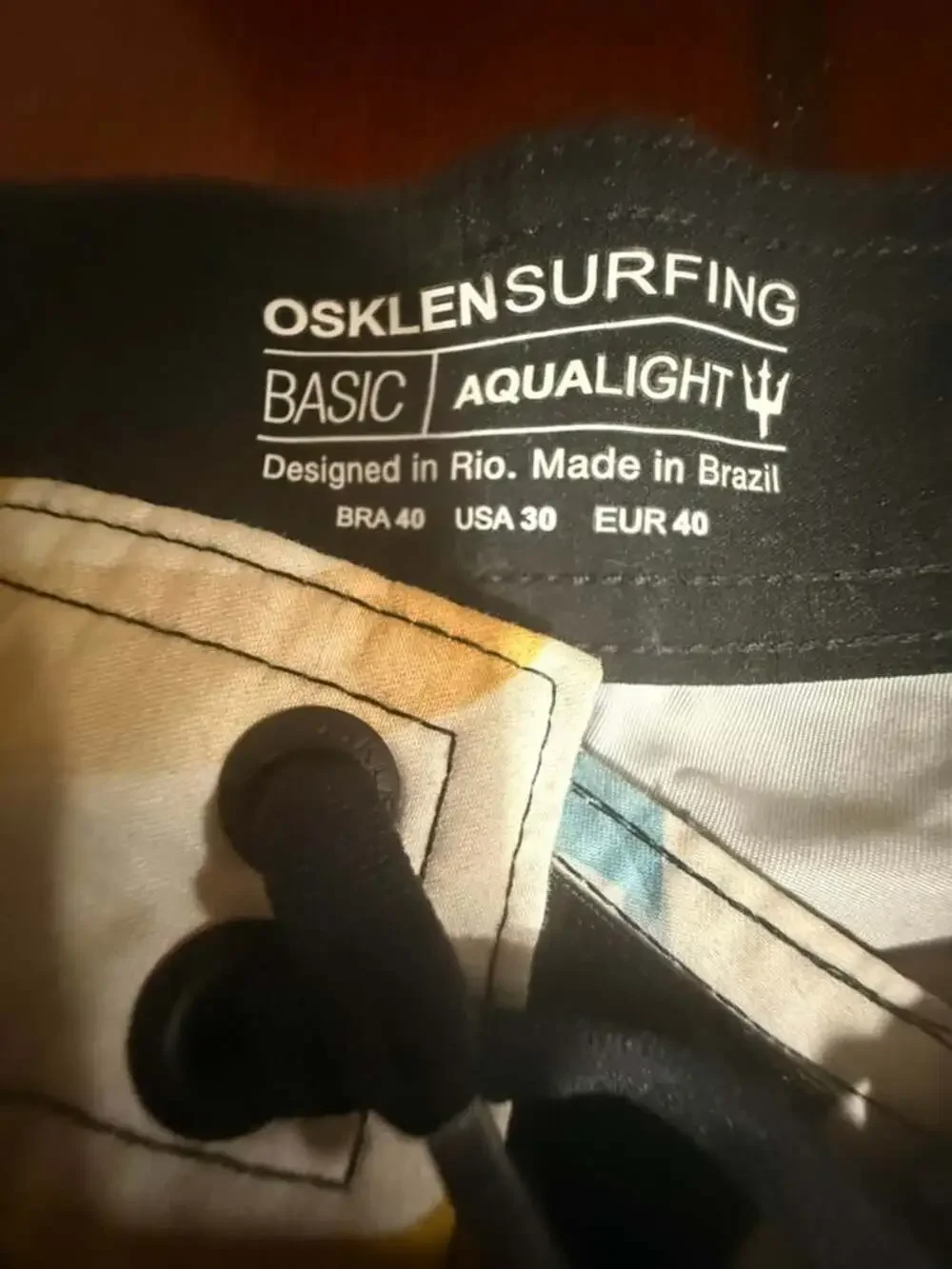 Osklen Surfing Basic Aqualight Boardshorts Size USA 30 Floral Pineapple